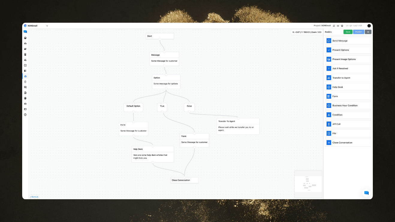 XONChat Agent görünümü