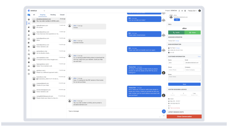 XONChat omnichannel workspace